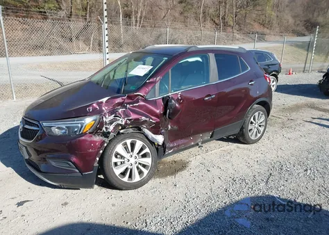 2018 Buick Encore Preferred from USA, damaged, VIN KL4CJASB5JB613309